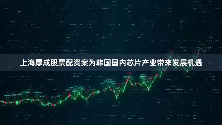上海厚成股票配资案为韩国国内芯片产业带来发展机遇